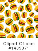 Burger Clipart #1409371 by Vector Tradition SM