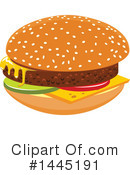 Burger Clipart #1445191 by Vector Tradition SM