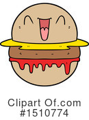Burger Clipart #1510774 by lineartestpilot