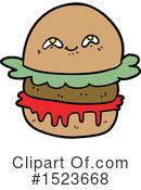 Burger Clipart #1523668 by lineartestpilot