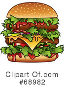 Burger Clipart #68982 by TA Images