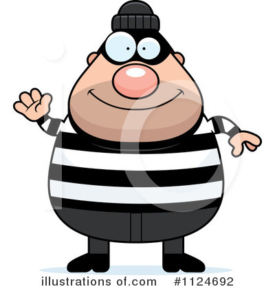Robbers Clipart #1124692 by Cory Thoman