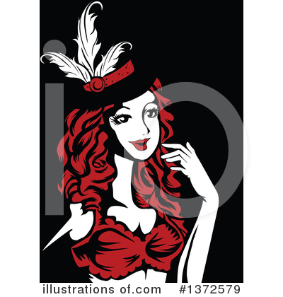 Royalty-Free (RF) Burlesque Clipart Illustration by BNP Design Studio - Stock Sample #1372579