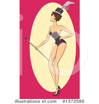 Royalty-Free (RF) Burlesque Clipart Illustration by BNP Design Studio - Stock Sample #1372580