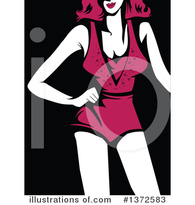 Royalty-Free (RF) Burlesque Clipart Illustration by BNP Design Studio - Stock Sample #1372583