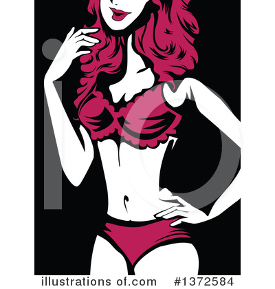 Burlesque Clipart #1372584 by BNP Design Studio