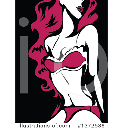 Royalty-Free (RF) Burlesque Clipart Illustration by BNP Design Studio - Stock Sample #1372586