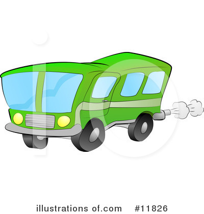 Royalty-Free (RF) Bus Clipart Illustration by AtStockIllustration - Stock Sample #11826