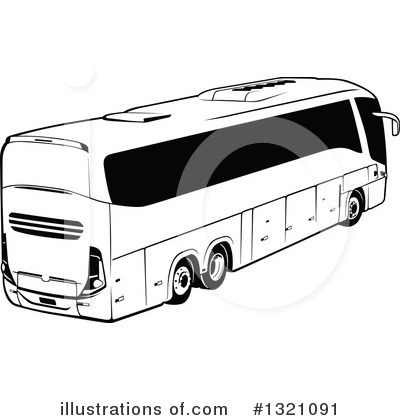 Royalty-Free (RF) Bus Clipart Illustration by dero - Stock Sample #1321091