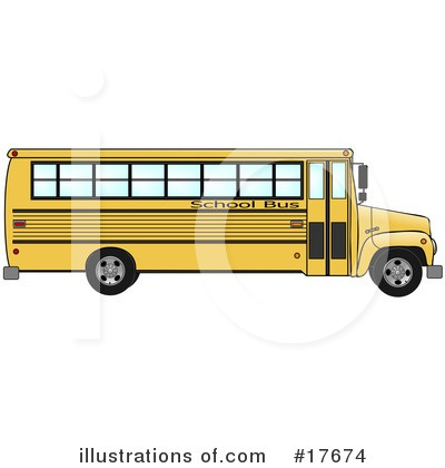 Royalty-Free (RF) Bus Clipart Illustration by djart - Stock Sample #17674