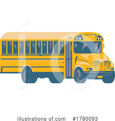 Bus Clipart #1780093 by patrimonio