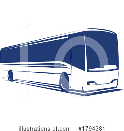 Bus Clipart #1794381 by Vector Tradition SM