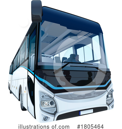 Royalty-Free (RF) Bus Clipart Illustration by dero - Stock Sample #1805464