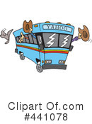 Bus Clipart #441078 by toonaday
