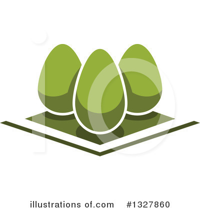 Royalty-Free (RF) Bushes Clipart Illustration by Vector Tradition SM - Stock Sample #1327860