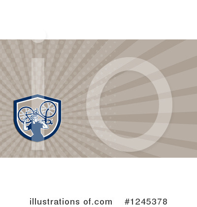 Royalty-Free (RF) Business Card Clipart Illustration by patrimonio - Stock Sample #1245378