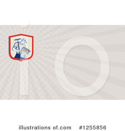 Royalty-Free (RF) Business Card Clipart Illustration by patrimonio - Stock Sample #1255856