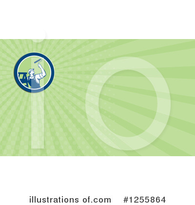 Royalty-Free (RF) Business Card Clipart Illustration by patrimonio - Stock Sample #1255864
