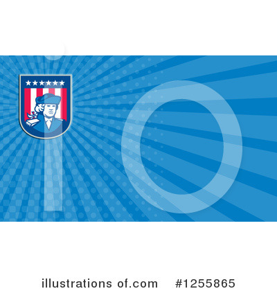 Royalty-Free (RF) Business Card Clipart Illustration by patrimonio - Stock Sample #1255865