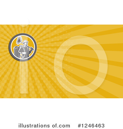 Royalty-Free (RF) Business Card Design Clipart Illustration by patrimonio - Stock Sample #1246463