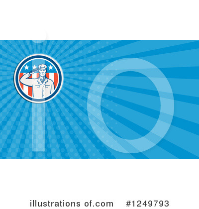 Royalty-Free (RF) Business Card Design Clipart Illustration by patrimonio - Stock Sample #1249793