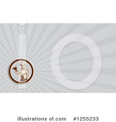 Royalty-Free (RF) Business Card Design Clipart Illustration by patrimonio - Stock Sample #1255233