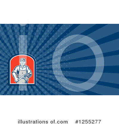 Royalty-Free (RF) Business Card Design Clipart Illustration by patrimonio - Stock Sample #1255277