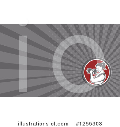 Royalty-Free (RF) Business Card Design Clipart Illustration by patrimonio - Stock Sample #1255303