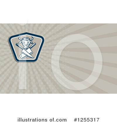 Royalty-Free (RF) Business Card Design Clipart Illustration by patrimonio - Stock Sample #1255317