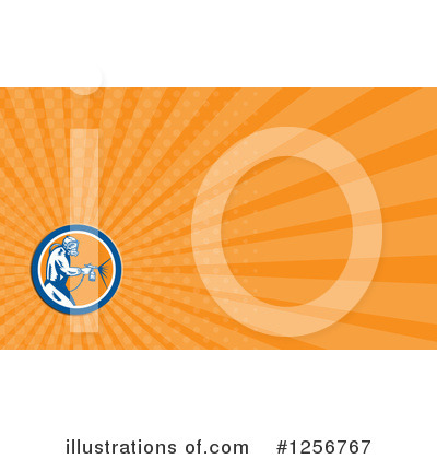 Royalty-Free (RF) Business Card Design Clipart Illustration by patrimonio - Stock Sample #1256767