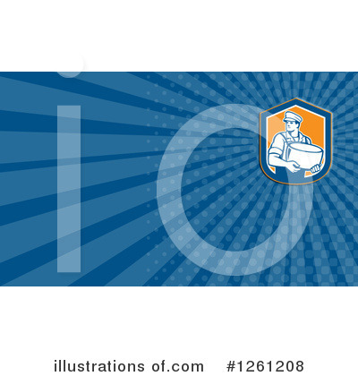 Royalty-Free (RF) Business Card Design Clipart Illustration by patrimonio - Stock Sample #1261208