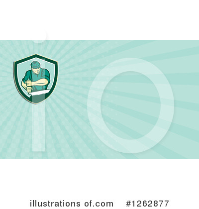 Royalty-Free (RF) Business Card Design Clipart Illustration by patrimonio - Stock Sample #1262877
