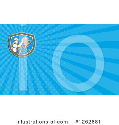 Royalty-Free (RF) Business Card Design Clipart Illustration by patrimonio - Stock Sample #1262881