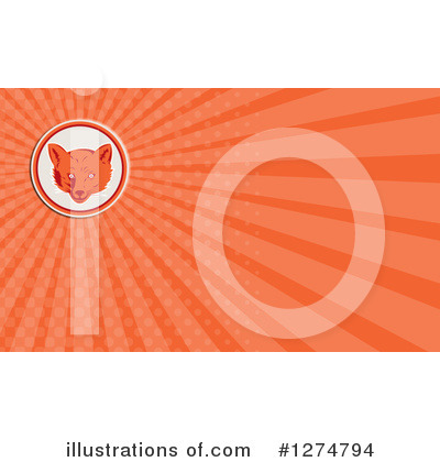 Royalty-Free (RF) Business Card Design Clipart Illustration by patrimonio - Stock Sample #1274794