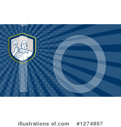 Royalty-Free (RF) Business Card Design Clipart Illustration by patrimonio - Stock Sample #1274807