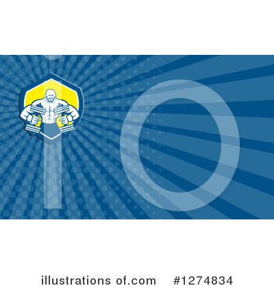 Royalty-Free (RF) Business Card Design Clipart Illustration by patrimonio - Stock Sample #1274834