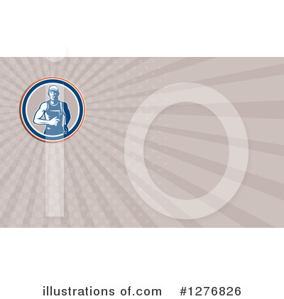 Royalty-Free (RF) Business Card Design Clipart Illustration by patrimonio - Stock Sample #1276826