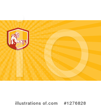 Royalty-Free (RF) Business Card Design Clipart Illustration by patrimonio - Stock Sample #1276828