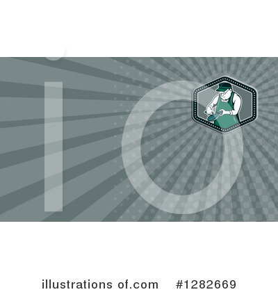 Royalty-Free (RF) Business Card Design Clipart Illustration by patrimonio - Stock Sample #1282669