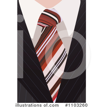 Business Tie Clipart #1103260 by Andrei Marincas