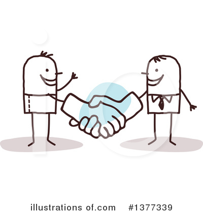 Handshake Clipart #1377339 by NL shop