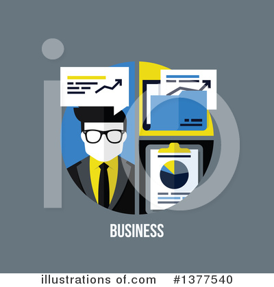 Business Man Clipart #1377540 by elena