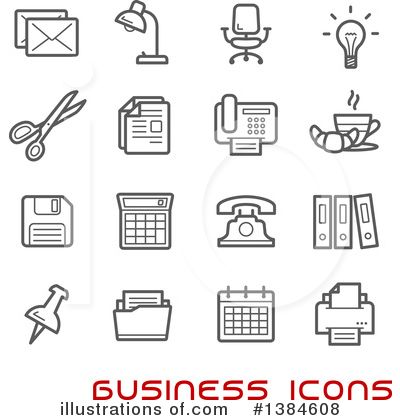 Folder Clipart #1384608 by Vector Tradition SM
