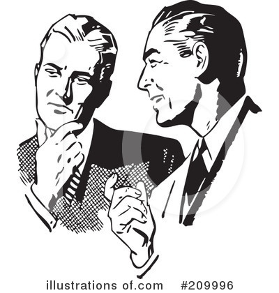 Royalty-Free (RF) Business Clipart Illustration by BestVector - Stock Sample #209996