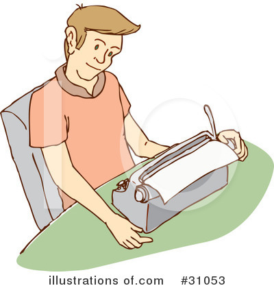 Typewriter Clipart #31053 by PlatyPlus Art