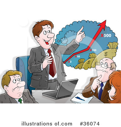 Royalty-Free (RF) Business Clipart Illustration by Alex Bannykh - Stock Sample #36074