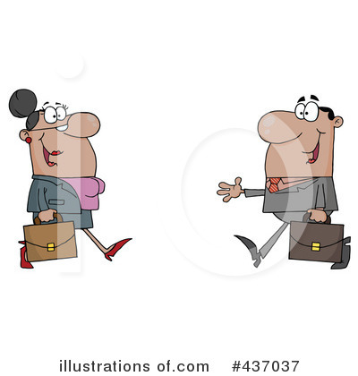 Businesswoman Clipart #437037 by Hit Toon