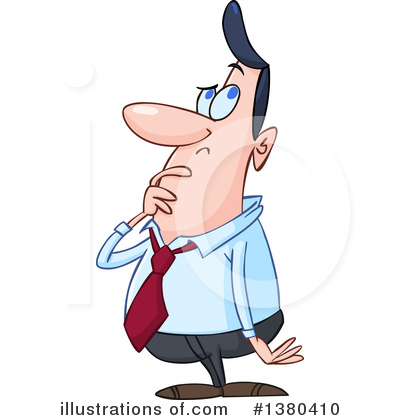 Royalty-Free (RF) Business Man Clipart Illustration by yayayoyo - Stock Sample #1380410