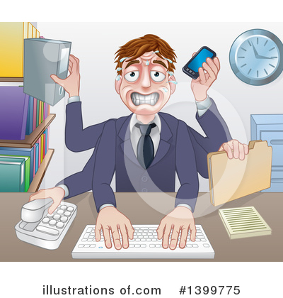 Businessman Clipart #1399775 by AtStockIllustration