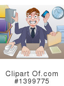 Business Man Clipart #1399775 by AtStockIllustration